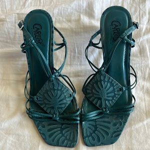 Carlos by Carlos Santana “Mambo” kitten heels